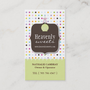 Cake Pop Business Card