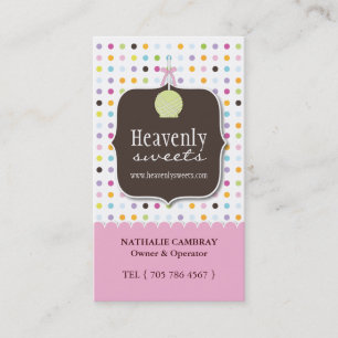 Cake Pop Business Card