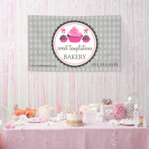 Cake Pops and Cupcake Banner