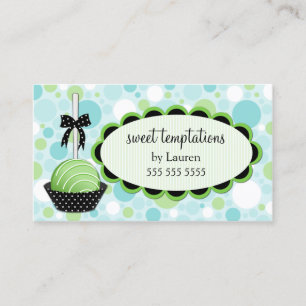 Cake Pops Baker Business Card
