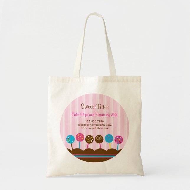 Cake Pops Bakery Bag (Front)