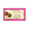 Cake Pops Bakery Business Card