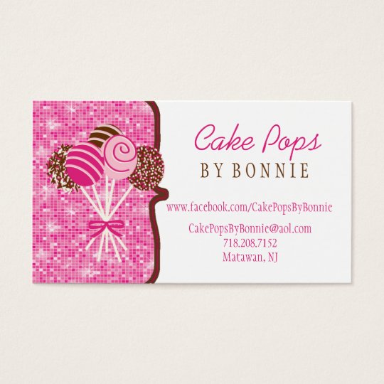 Cake Pops Bakery : Business Card