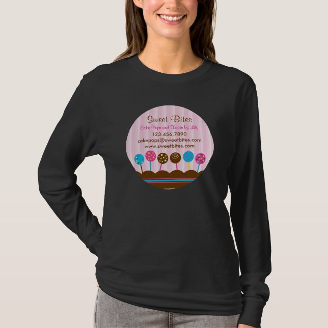 Cake Pops Bakery T-Shirt (Front)