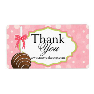 Cake Pops Bakery Thank You