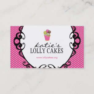 Cake Pops Business Cards