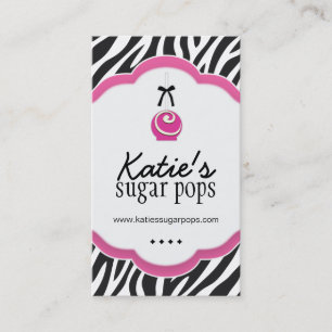 Cake Pops Business Cards