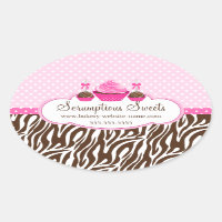 Cake Pops Cupcake Bakery Box Seals