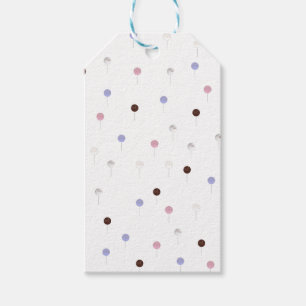 Cake Pops Everywhere on White Gift Tags