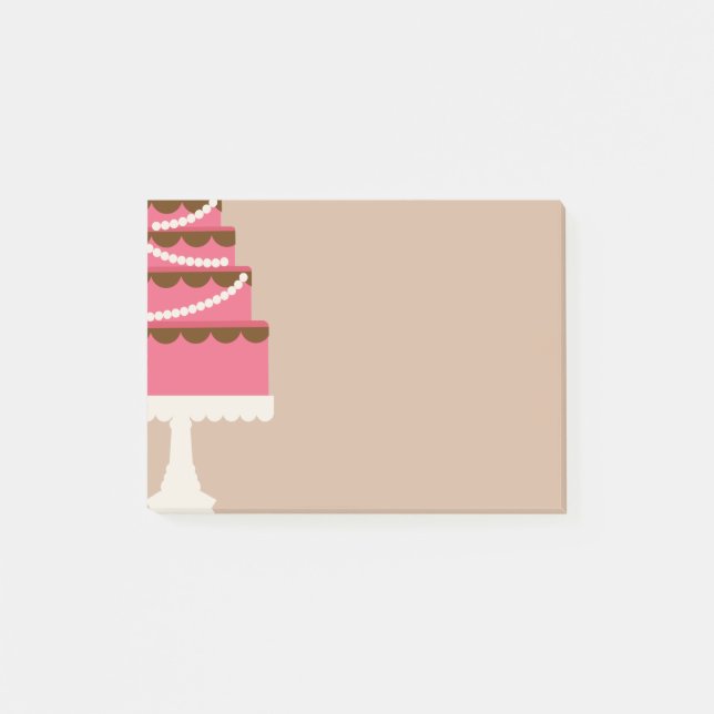 Cake Post-it Notes (Front)