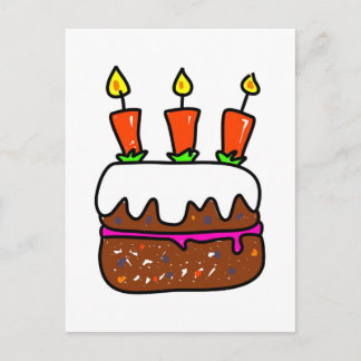 cake postcard