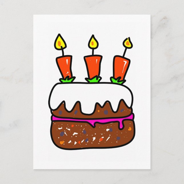 cake postcard (Front)