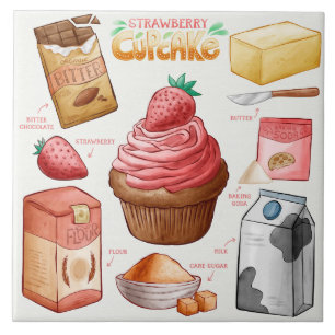 Cake Recipe Tile