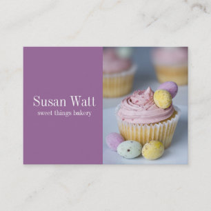 Cake Shop Bakery Business Card