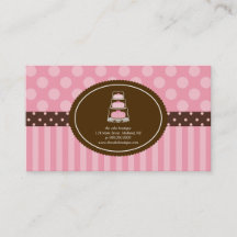 Cake Shop or Bakery Business Cards