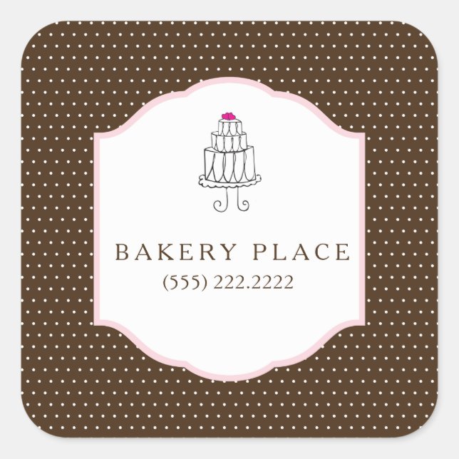 Cake Shop Stickers (Front)