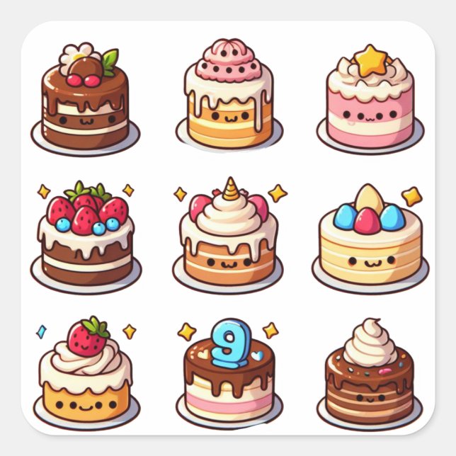 Cake sticker part 1 (Front)