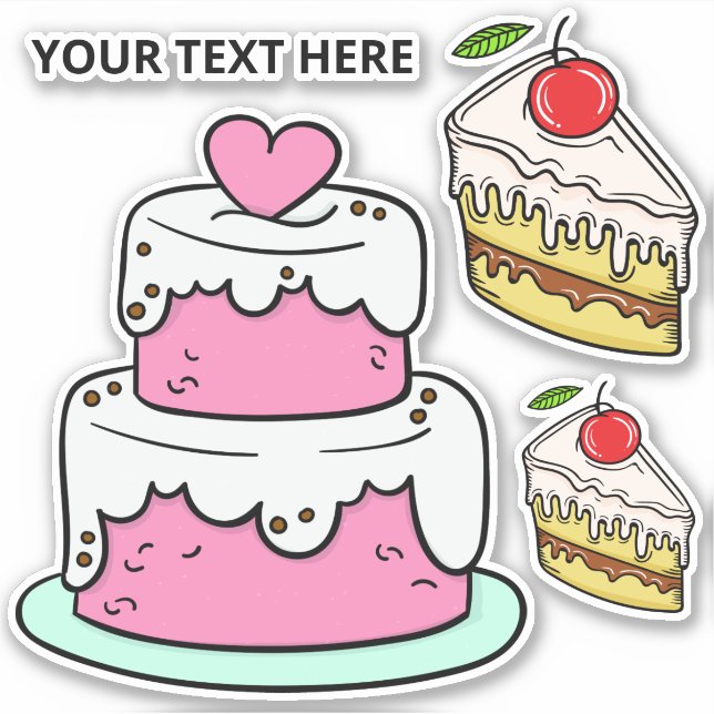 Cake stickers (Front)