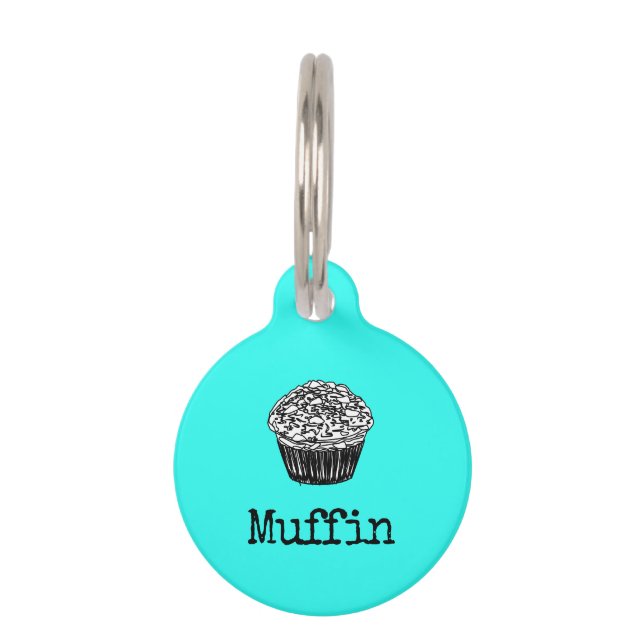 Cake Tasty Muffin Pet Tag (Front)