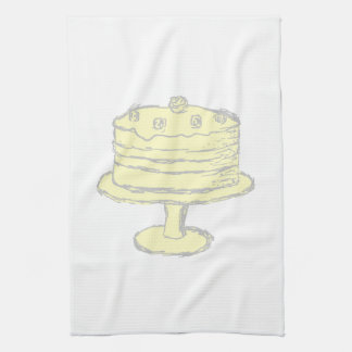 Cake. Tea Towel