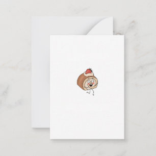 Cake themed, cake design card