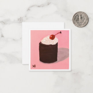  Cake with Cherry on Top Card