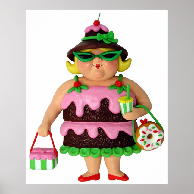 Cake Woman Poster (Front)