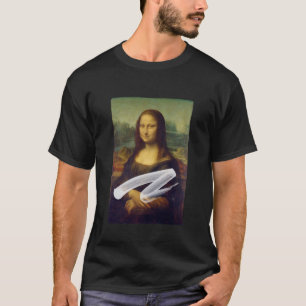 Caked Mona Lisa  T-Shirt