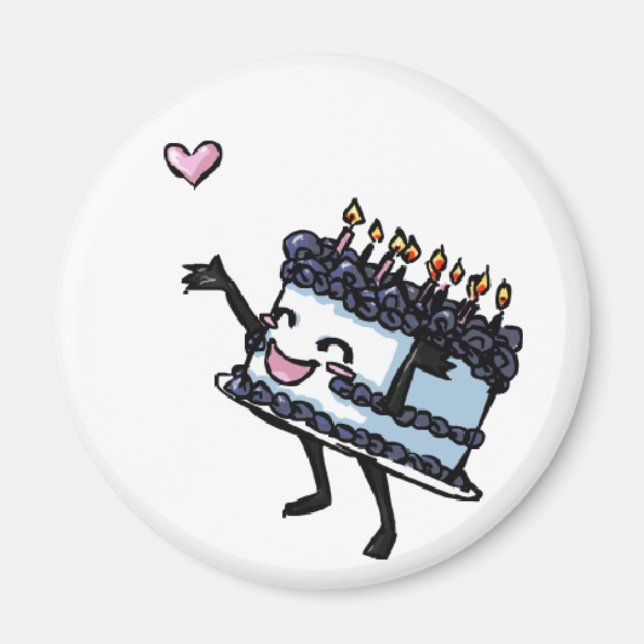 CakeLove Magnet - Cake (Front)