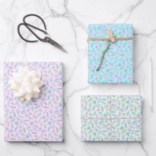 Cakes and Candy - Pastel Sweet Treats Wrapping Paper Sheet