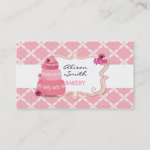 Cakes Bakery Business Cards