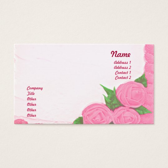 Cakes - Business Business Card