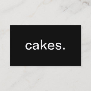 Cakes Business Card