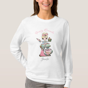 Cakes Cookie Bakery Logo, Bakery Branding Business T-Shirt