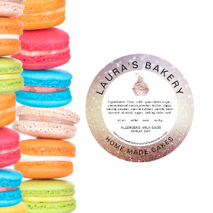 Cakes Cupcake Bakery Ingredient List Food Label