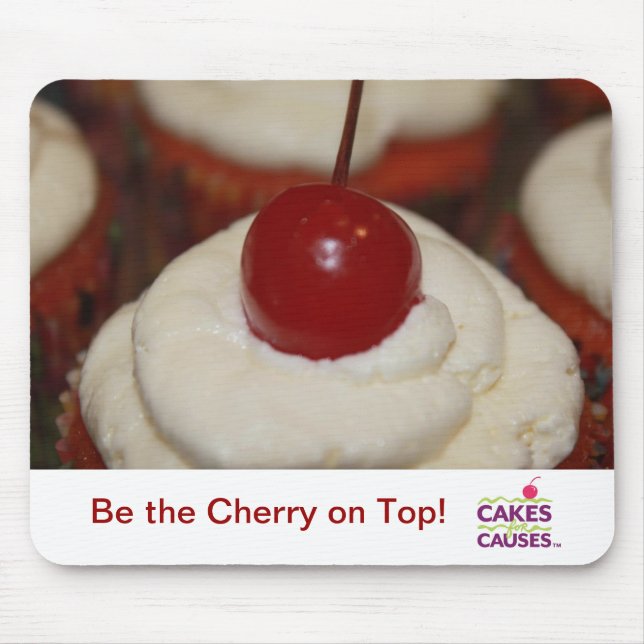 Cakes for Causes Cherry Mouse Pad (Front)