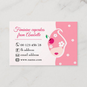 cakes, Handmade 3 D cakes, pastry-cookers Business Card