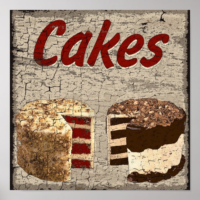 Cakes Poster (Front)
