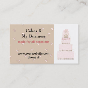 Cakes R My Business Design Card