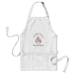 Cakes & Sweets Cupcake Home Bakery Rustic Vintage Standard Apron
