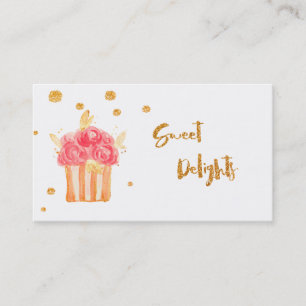 ★ Cakes & Sweets Custom Business Card