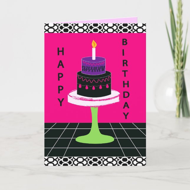 Cakey Birthday Card Series 2 (Front)