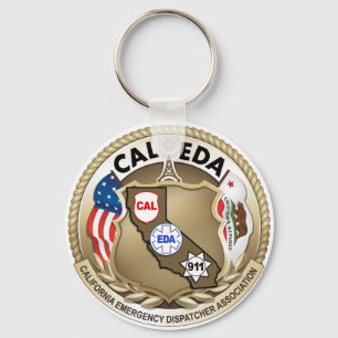 CAL-EDA Logo Keychain (Large Logo)