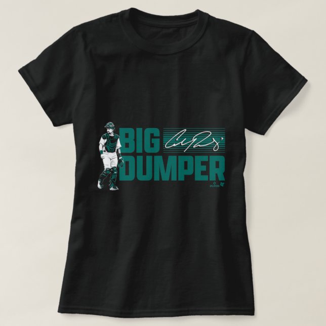 Cal Raleigh - Big Dumper - Seattle Baseball Premiu T-Shirt (Design Front)