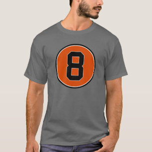 Cal Ripken Jr 8 Jersey Number T-Shirt