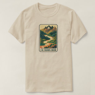 Cal Salmon River California Colours T-Shirt