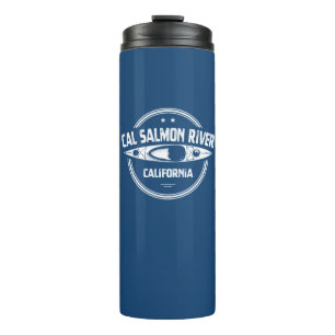 Cal Salmon River California Kayaking Thermal Tumbler