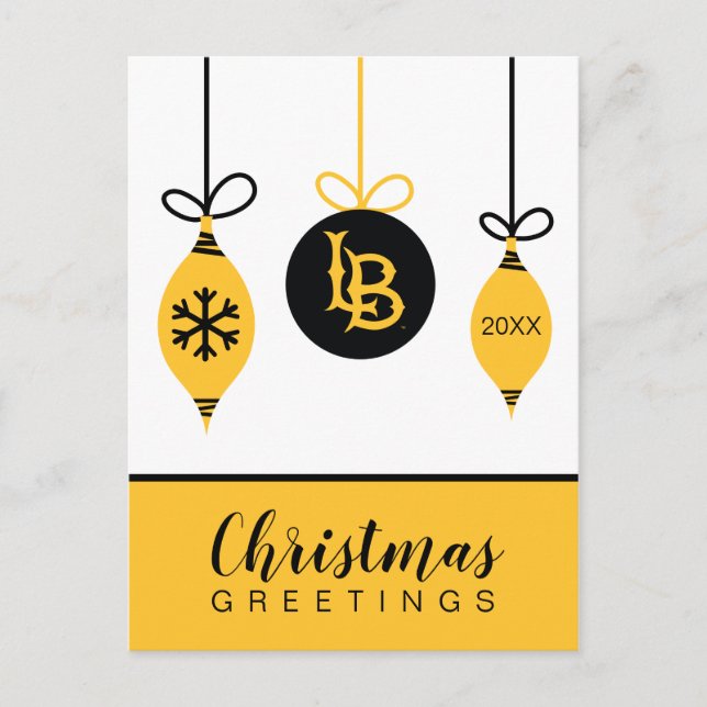 Cal State Long Beach Holiday Postcard (Front)