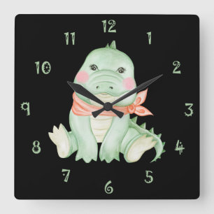 Cal The Crocodile Wall Clock