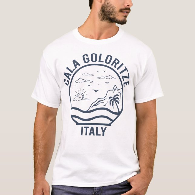Cala Goloritze Italy T Shirts (Front)